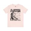 tshirt-rosa-el-sonero-mayor-ismael-rivera Tshirt rosa claro con el texto El Sonero Mayor, homenaje a Ismael Maelo Rivera y la frase somos la raza que ama